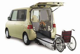 mini-vehicle for the disabled (Tanto Sloper)