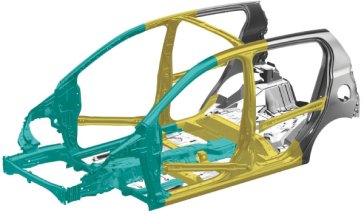 ミラ イース 衝突安全ボディ TAF（Total Advanced Function）