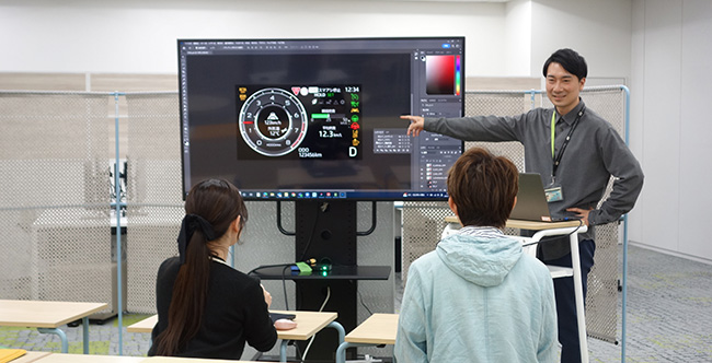 画面構成のグループ内検討①