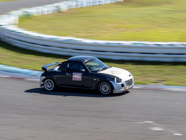 コペンでレース参加