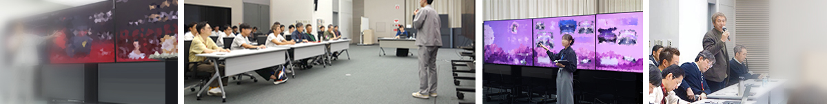 プレゼンテーション・講評会風景