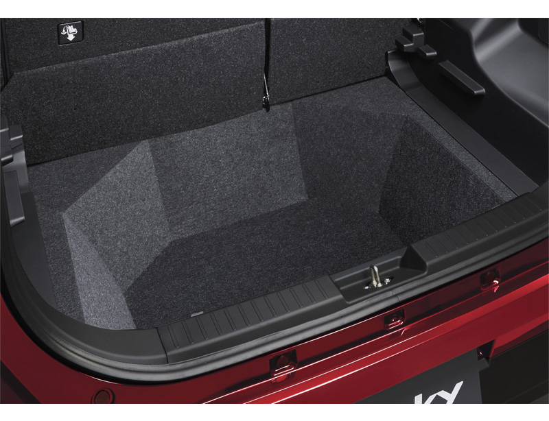 Luggage under-trunk