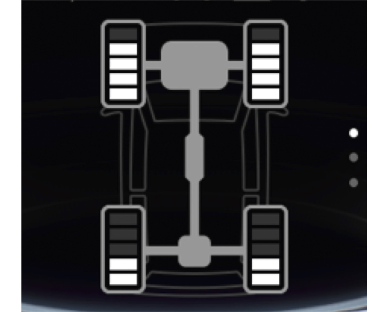 Torque distribution display